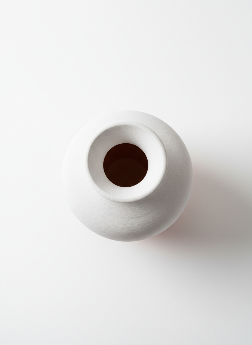 Matte Terracotta Vase