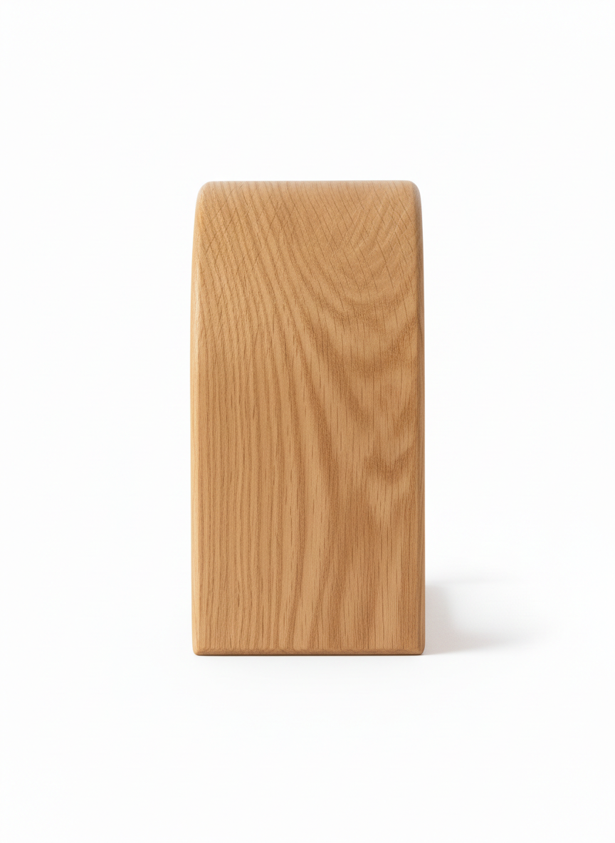Wooden Arc Bookends