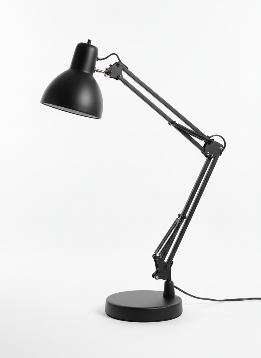 Black Task Lamp
