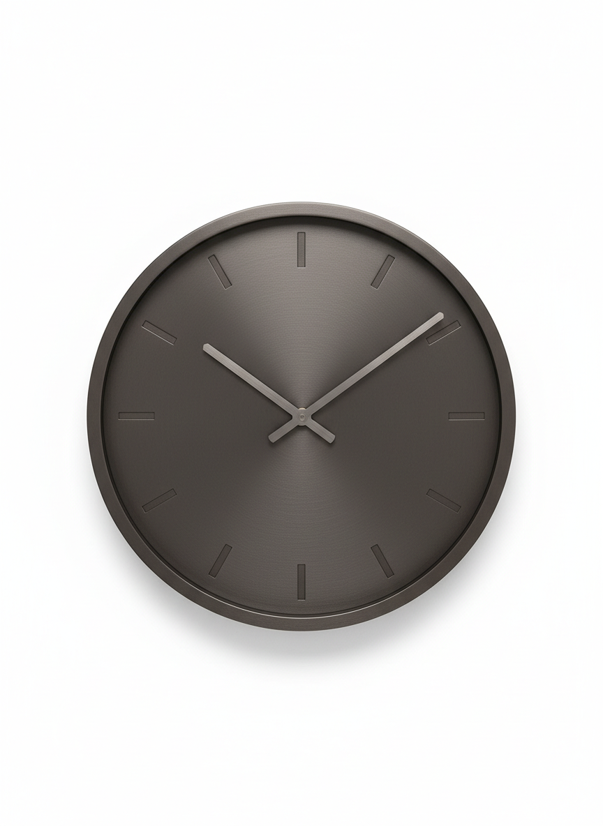 Metal Wall Clock