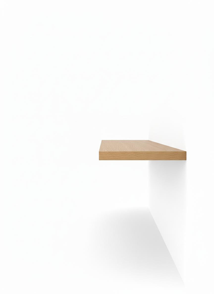 Oak Floating Shelves