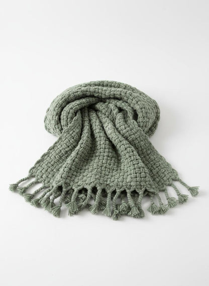 Textured Woven Throw