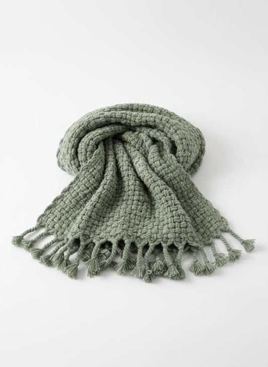 Textured Woven Throw