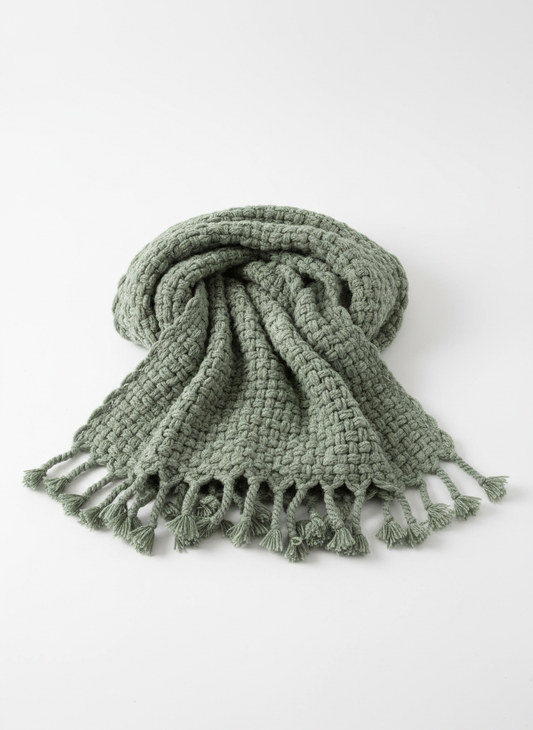 Textured Woven Throw