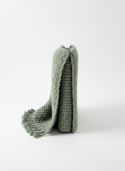 Textured Woven Throw
