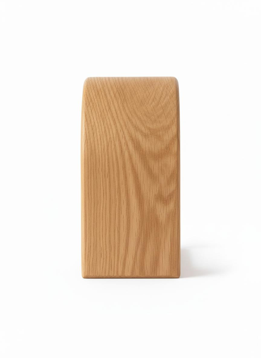 Wooden Arc Bookends